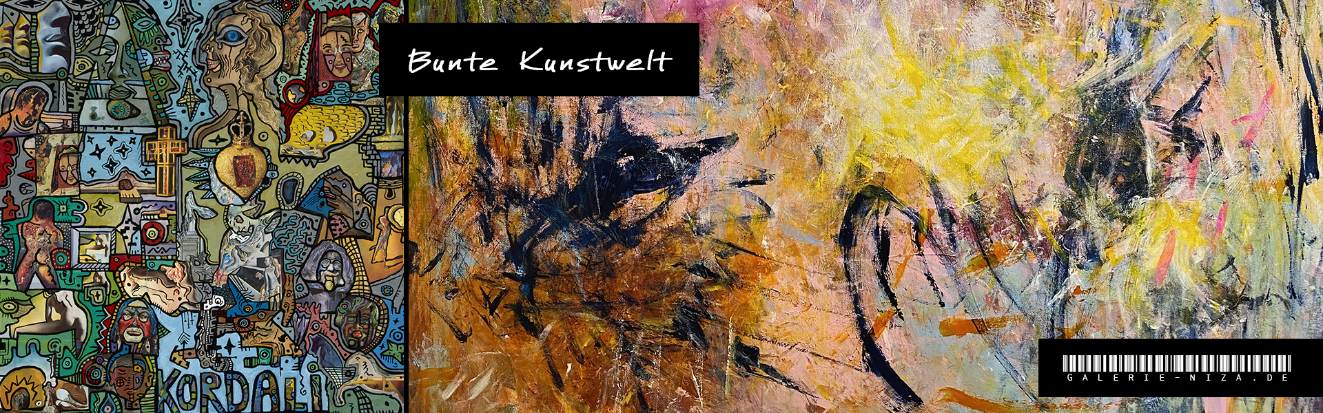 Bunte Kunstwelt