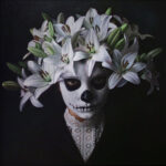 Jorge Villalba's "Covid 19", 70 cm x 70cm