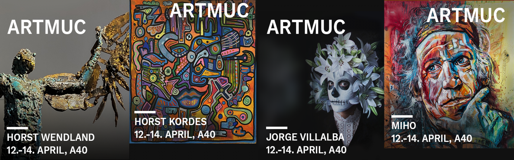 2024 ARTMUC APRIL – Galerie niza ARTMUC Frühjahr 2024