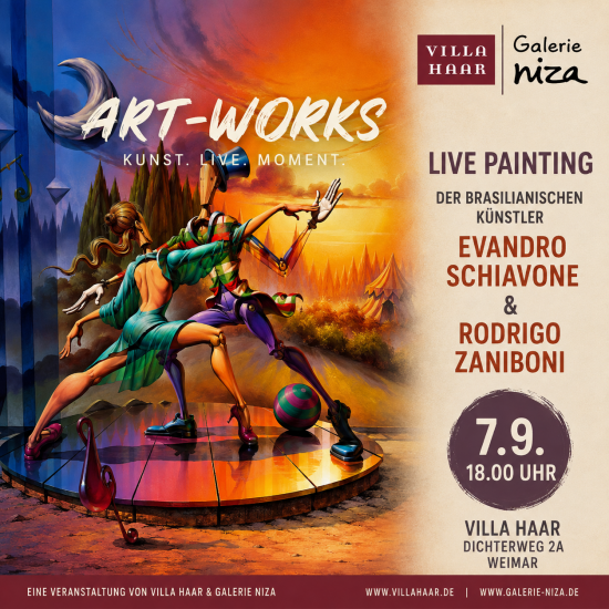 Art works in der Villa Haar, Weimar