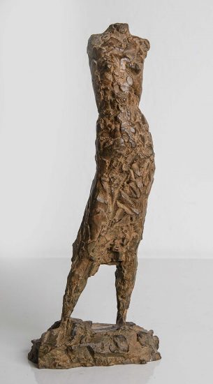Torso Stehende - Bronze-Skulptur